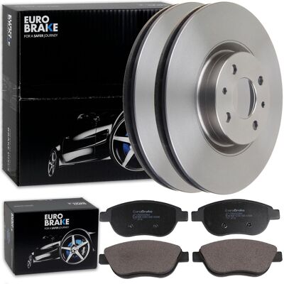 Eurobrake Bremsscheiben 283mm + Beläge Vorne Passend Für Citroen C3 C4 Xsara: Bremsscheibe A.b.s.: 17338 Abakus: 23103008 Abakus: 231030082 Aic: 59083 Eurobrake Bremsscheiben 283mm + Beläge Vorne Passend Für Citroen C3 C4 Xsara: Bremsscheibe A.b.s.: 17338 Abakus: 23103008 Abakus: 231030082 Aic: 59083