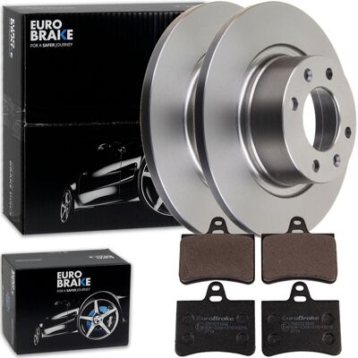 Eurobrake Citroen C5 Bremsscheiben & Beläge - Hinten 276mm Eurobrake Citroen C5 Bremsscheiben & Beläge - Hinten 276mm