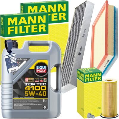 MANN-FILTER Mann Inspektionspaket+5l Liqui 5w-40 Motoröl Passend Für Ford Galaxy Wgr 1.9tdi: Verschlussschraube, Ölwanne 3rg: 83021 Aic: 51791 Aic: 60209 Aic: 777 MANN-FILTER Mann Inspektionspaket+5l Liqui 5w-40 Motoröl Passend Für Ford Galaxy Wgr 1.9tdi: Verschlussschraube, Ölwanne 3rg: 83021 Aic: 51791 Aic: 60209 Aic: 777