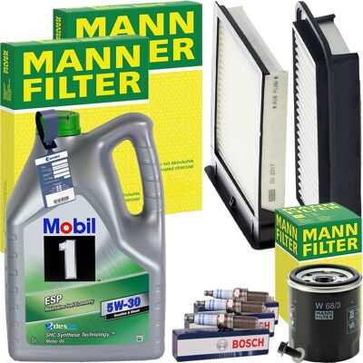 MANN-FILTER Mann Inspektionspaket+mobil1 5w-30 Motoröl Passend Für Toyota Aygo 1.0 B1 05-11: Filter, Innenraumluft 1a First Automotive: C30186 Amc Filter: Tc1017 MANN-FILTER Mann Inspektionspaket+mobil1 5w-30 Motoröl Passend Für Toyota Aygo 1.0 B1 05-11: Filter, Innenraumluft 1a First Automotive: C30186 Amc Filter: Tc1017