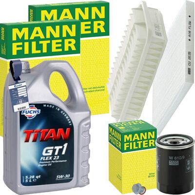 MANN-FILTER Mann Inspektionspaket+fuchs 5w-30 Öl Passend Für Toyota Avensis 2.0-2.4 Vvt-i: Ölfilter 1a First Automotive: L40674 Ackoja: A510500 Ackoja: A640501 Ac MANN-FILTER Mann Inspektionspaket+fuchs 5w-30 Öl Passend Für Toyota Avensis 2.0-2.4 Vvt-i: Ölfilter 1a First Automotive: L40674 Ackoja: A510500 Ackoja: A640501 Ac