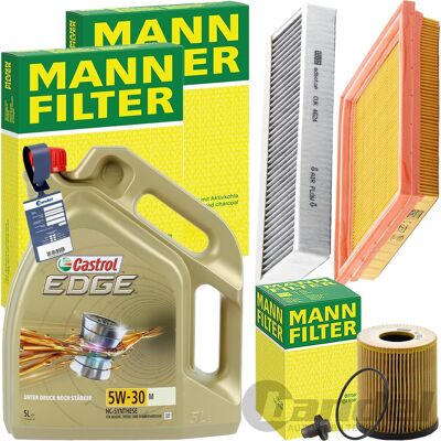 MANN-FILTER Mann Inspektionspaket+castrol 5w-30 Motoröl Passend Für Mini Cooper Ab Bj 06.04: Luftfilter 1a First Automotive: A60780 Amc Filter: Ma5634 Ap Xenergy: MANN-FILTER Mann Inspektionspaket+castrol 5w-30 Motoröl Passend Für Mini Cooper Ab Bj 06.04: Luftfilter 1a First Automotive: A60780 Amc Filter: Ma5634 Ap Xenergy: