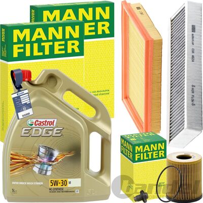 MANN-FILTER Mann Inspektionspaket+castrol 5w30 Motoröl Passend Für Mini R50 R52 R53 Cooper S: Ölfilter 1a First Automotive: E50236 Amc Filter: Fof10142 Ap Xenergy MANN-FILTER Mann Inspektionspaket+castrol 5w30 Motoröl Passend Für Mini R50 R52 R53 Cooper S: Ölfilter 1a First Automotive: E50236 Amc Filter: Fof10142 Ap Xenergy