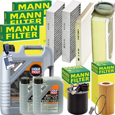 MANN-FILTER Mann Inspektionspaket+liqui 5w-30 Öl Passend Für Mercedes Ml Gle W166 250 Cdi: Ölfilter 1a First Automotive: E50312 3rg: 98502 3rg: 98507 Ackoja: A260 MANN-FILTER Mann Inspektionspaket+liqui 5w-30 Öl Passend Für Mercedes Ml Gle W166 250 Cdi: Ölfilter 1a First Automotive: E50312 3rg: 98502 3rg: 98507 Ackoja: A260