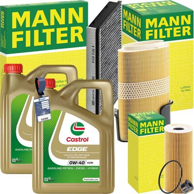 MANN-FILTER Mann Inspektionspaket+castrol 0w40 Öl Passend Für Porsche Cayman 987 2.9-3.4 S/r: Luftfilter 1a First Automotive: A63686 Amc Filter: Faf10251 Ashika: MANN-FILTER Mann Inspektionspaket+castrol 0w40 Öl Passend Für Porsche Cayman 987 2.9-3.4 S/r: Luftfilter 1a First Automotive: A63686 Amc Filter: Faf10251 Ashika: