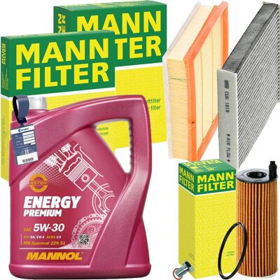 MANN-FILTER Mann Inspektionspaket+mannol 5w-30 Öl Passend Für Toyota Avensis T27 1.6+2.0 D: Motoröl Fuchs: 602007315 General Motors: 93165557 General Motors: 9559 MANN-FILTER Mann Inspektionspaket+mannol 5w-30 Öl Passend Für Toyota Avensis T27 1.6+2.0 D: Motoröl Fuchs: 602007315 General Motors: 93165557 General Motors: 9559