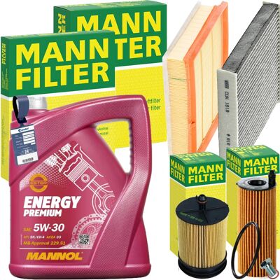 MANN-FILTER Mann Inspektionspaket+mannol 5w-30 Öl Passend Für Toyota Auris Avensis 1.6+2.0 D: Motoröl Fuchs: 602007315 General Motors: 93165557 General Motors: 95 MANN-FILTER Mann Inspektionspaket+mannol 5w-30 Öl Passend Für Toyota Auris Avensis 1.6+2.0 D: Motoröl Fuchs: 602007315 General Motors: 93165557 General Motors: 95