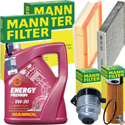 MANN-FILTER Mann Inspektionspaket+mannol 5w-30 Öl Passend Für 1.6+2.0 D Toyota Avensis Rav 4: Motoröl Fuchs: 602007315 General Motors: 93165557 General Motors: 95 MANN-FILTER Mann Inspektionspaket+mannol 5w-30 Öl Passend Für 1.6+2.0 D Toyota Avensis Rav 4: Motoröl Fuchs: 602007315 General Motors: 93165557 General Motors: 95