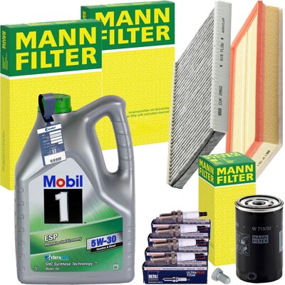 MANN-FILTER Mann Inspektionspaket+mobil1 5w-30 Motoröl Passend Für Audi Tt 8n Vw Bora 1.8: Filter, Innenraumluft 1a First Automotive: C30112 1a First Automotive: MANN-FILTER Mann Inspektionspaket+mobil1 5w-30 Motoröl Passend Für Audi Tt 8n Vw Bora 1.8: Filter, Innenraumluft 1a First Automotive: C30112 1a First Automotive: