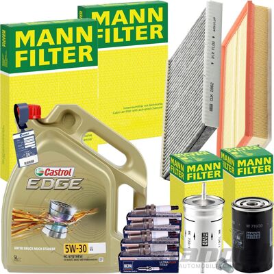 MANN-FILTER Mann Inspektionspaket+castrol 5w-30 Motoröl Passend Für 1.8 T Audi Tt 8n Vw Bora: Filter, Innenraumluft 1a First Automotive: C30112 1a First Automotiv MANN-FILTER Mann Inspektionspaket+castrol 5w-30 Motoröl Passend Für 1.8 T Audi Tt 8n Vw Bora: Filter, Innenraumluft 1a First Automotive: C30112 1a First Automotiv