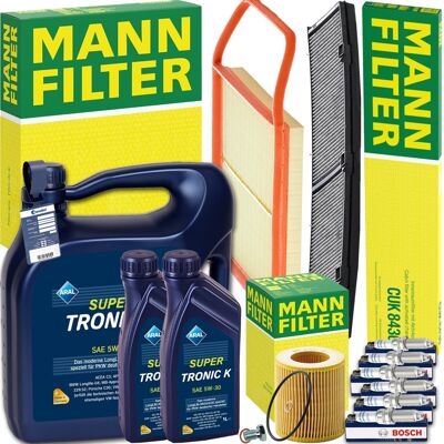 MANN-FILTER Mann Filterset+aral 5w-30 Motoröl Passend Für Bmw 135 335i 3er E90 1er E82 E88: Ölfilter 1a First Automotive: E50452 Amc Filter: Fof10119 Ap Xenergy: MANN-FILTER Mann Filterset+aral 5w-30 Motoröl Passend Für Bmw 135 335i 3er E90 1er E82 E88: Ölfilter 1a First Automotive: E50452 Amc Filter: Fof10119 Ap Xenergy: