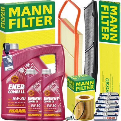 MANN-FILTER Mann Filterset+mannol 5w-30 Motoröl Passend Für Bmw 135 335i 3er E90 1er E82 E88: Verschlussschraube, Ölwanne 3rg: 83101 Aic: 51940 Aic: 56282 Aic: 60 MANN-FILTER Mann Filterset+mannol 5w-30 Motoröl Passend Für Bmw 135 335i 3er E90 1er E82 E88: Verschlussschraube, Ölwanne 3rg: 83101 Aic: 51940 Aic: 56282 Aic: 60