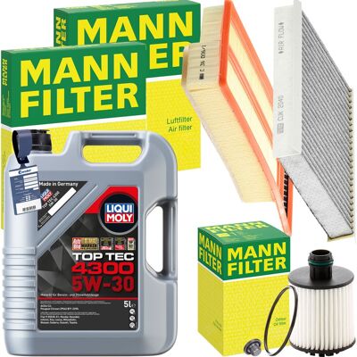 MANN-FILTER Mann Inspektionspaket+liqui Moly 5w-30 Motoröl Passend Für Fiat Doblo 263 1.3 D: Ölfilter 1a First Automotive: E50265 Amc Filter: Fof10109 Ap Xenergy: MANN-FILTER Mann Inspektionspaket+liqui Moly 5w-30 Motoröl Passend Für Fiat Doblo 263 1.3 D: Ölfilter 1a First Automotive: E50265 Amc Filter: Fof10109 Ap Xenergy: