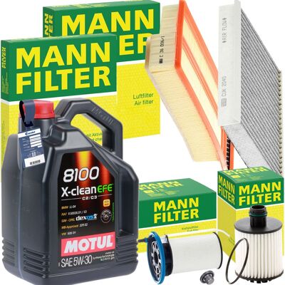 MANN-FILTER Mann Inspektionspaket+motul Efe 5w-30 Motoröl Passend Für 1.3 D Fiat Doblo 263: Luftfilter 1a First Automotive: A63536 Amc Filter: Faf10510 Ap Xenergy MANN-FILTER Mann Inspektionspaket+motul Efe 5w-30 Motoröl Passend Für 1.3 D Fiat Doblo 263: Luftfilter 1a First Automotive: A63536 Amc Filter: Faf10510 Ap Xenergy