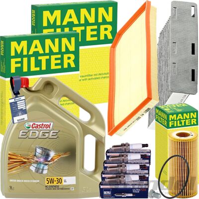 MANN-FILTER Mann Inspektionspaket+castrol 5w30 Öl Passend Für Vw Golf 5 6 Audi A3 8p S3 2.0r: Verschlussschraube, Ölwanne 3rg: 83021 Aic: 51791 Aic: 60209 Aic: 77 MANN-FILTER Mann Inspektionspaket+castrol 5w30 Öl Passend Für Vw Golf 5 6 Audi A3 8p S3 2.0r: Verschlussschraube, Ölwanne 3rg: 83021 Aic: 51791 Aic: 60209 Aic: 77