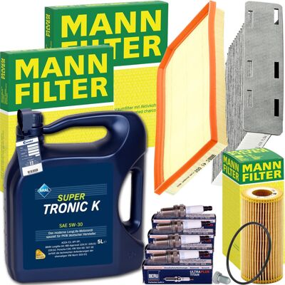 MANN-FILTER Mann Inspektionspaket+aral 5w-30 Öl Passend Für Vw Golf 5 6 Audi A3 8p S3 2.0r: Verschlussschraube, Ölwanne 3rg: 83021 Aic: 51791 Aic: 60209 Aic: 7778 MANN-FILTER Mann Inspektionspaket+aral 5w-30 Öl Passend Für Vw Golf 5 6 Audi A3 8p S3 2.0r: Verschlussschraube, Ölwanne 3rg: 83021 Aic: 51791 Aic: 60209 Aic: 7778
