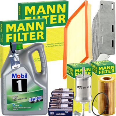 MANN-FILTER Mann Inspektionspaket+mobil1 5w-30 Öl Passend Für Vw Golf 6 Audi A3 S3 2.0r Gti: Kraftstofffilter 1a First Automotive: P10297 Amc Filter: Fff10069 Ap MANN-FILTER Mann Inspektionspaket+mobil1 5w-30 Öl Passend Für Vw Golf 6 Audi A3 S3 2.0r Gti: Kraftstofffilter 1a First Automotive: P10297 Amc Filter: Fff10069 Ap