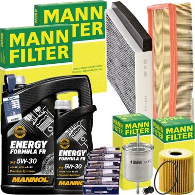 MANN-FILTER Mann Inspektionspaket+mannol 5w-30 Motoröl Passend Für Volvo Xc90 275 2.5 T Awd: Kraftstofffilter 1a First Automotive: P10160 Amc Filter: Fff10047 Blu MANN-FILTER Mann Inspektionspaket+mannol 5w-30 Motoröl Passend Für Volvo Xc90 275 2.5 T Awd: Kraftstofffilter 1a First Automotive: P10160 Amc Filter: Fff10047 Blu