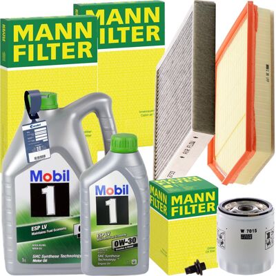MANN-FILTER Mann Inspektionspaket+mannol 5w30 Öl Passend Für Volvo S60 80 Ii V60 70 Iii Xc60: Motoröl Ford: 14e8ba Ford: 15595e Ford: 155d3a Mazda: 053005tfe Mazd MANN-FILTER Mann Inspektionspaket+mannol 5w30 Öl Passend Für Volvo S60 80 Ii V60 70 Iii Xc60: Motoröl Ford: 14e8ba Ford: 15595e Ford: 155d3a Mazda: 053005tfe Mazd