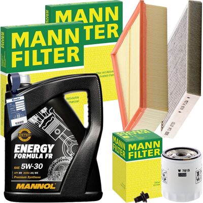 MANN-FILTER Mann Inspektionspaket+mannol 5w-30 Motoröl Passend Für 2.0 Volvo S80 Ii V70 Iii: Motoröl Ford: 14e8ba Ford: 15595e Ford: 155d3a Mazda: 053005tfe Mazda MANN-FILTER Mann Inspektionspaket+mannol 5w-30 Motoröl Passend Für 2.0 Volvo S80 Ii V70 Iii: Motoröl Ford: 14e8ba Ford: 15595e Ford: 155d3a Mazda: 053005tfe Mazda