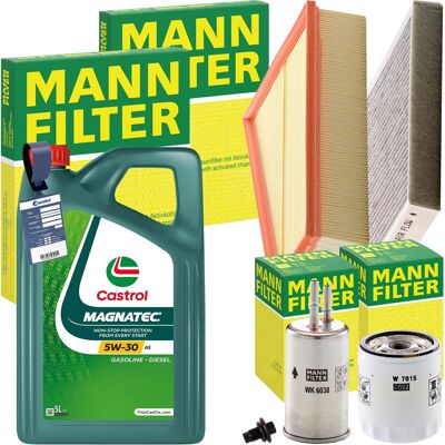 MANN-FILTER Mann Inspektionspaket+castrol 5w-30 Motoröl Passend Für Volvo S80 Ii V70 Iii 2.0: Luftfilter 1a First Automotive: A63255 Amc Filter: Faf10340 Ap Xener MANN-FILTER Mann Inspektionspaket+castrol 5w-30 Motoröl Passend Für Volvo S80 Ii V70 Iii 2.0: Luftfilter 1a First Automotive: A63255 Amc Filter: Faf10340 Ap Xener