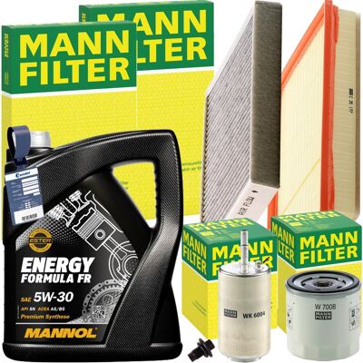 MANN-FILTER Mann Inspektionspaket+mannol 5w-30 Motoröl Passend Für Volvo V70 Iii T4 180 Ps: Ölfilter 1a First Automotive: L40054 1a First Automotive: L40584 Ackoj MANN-FILTER Mann Inspektionspaket+mannol 5w-30 Motoröl Passend Für Volvo V70 Iii T4 180 Ps: Ölfilter 1a First Automotive: L40054 1a First Automotive: L40584 Ackoj