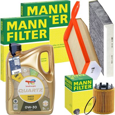MANN-FILTER Mann Inspektionspaket+total 0w-30 Motoröl Passend Für 1.3d Multijet Fiat 500 L/x: Filter, Innenraumluft 1a First Automotive: C30427 1a First Automotiv MANN-FILTER Mann Inspektionspaket+total 0w-30 Motoröl Passend Für 1.3d Multijet Fiat 500 L/x: Filter, Innenraumluft 1a First Automotive: C30427 1a First Automotiv