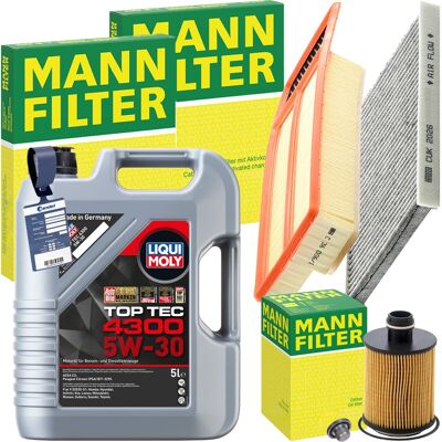 MANN-FILTER Mann Inspektionspaket+liqui Moly 5w-30 Öl Passend Für Fiat 500 Ford Lancia 1.3 D: Filter, Innenraumluft 1a First Automotive: C30147 1a First Automotiv MANN-FILTER Mann Inspektionspaket+liqui Moly 5w-30 Öl Passend Für Fiat 500 Ford Lancia 1.3 D: Filter, Innenraumluft 1a First Automotive: C30147 1a First Automotiv