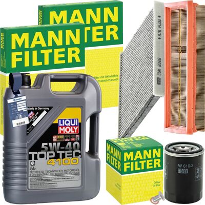 MANN-FILTER Mann Inspektionspaket+liqui 5w-40 Öl Passend Für 1.4 Fiat 500 C 312 Bis 08/2011: Filter, Innenraumluft 1a First Automotive: C30147 1a First Automotive MANN-FILTER Mann Inspektionspaket+liqui 5w-40 Öl Passend Für 1.4 Fiat 500 C 312 Bis 08/2011: Filter, Innenraumluft 1a First Automotive: C30147 1a First Automotive