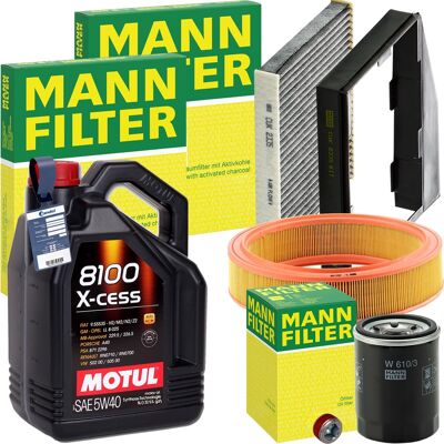 MANN-FILTER Mann Inspektionspaket+motul 5w-40 Motoröl Passend Für 1.2 Fiat Doblo Punto 188: Luftfilter 1a First Automotive: A60409 Amc Filter: Faf10132 Ap Xenergy MANN-FILTER Mann Inspektionspaket+motul 5w-40 Motoröl Passend Für 1.2 Fiat Doblo Punto 188: Luftfilter 1a First Automotive: A60409 Amc Filter: Faf10132 Ap Xenergy