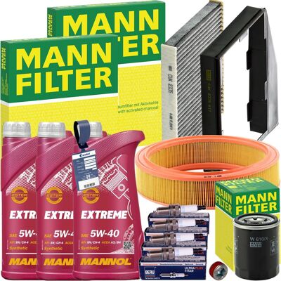 MANN-FILTER Mann Inspektionspaket+mannol 5w-40 Motoröl Passend Für 1.2 Fiat Punto 188 60 Ps: Filter, Innenraumluft 1a First Automotive: C30141 1a First Automotive MANN-FILTER Mann Inspektionspaket+mannol 5w-40 Motoröl Passend Für 1.2 Fiat Punto 188 60 Ps: Filter, Innenraumluft 1a First Automotive: C30141 1a First Automotive