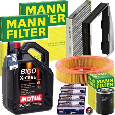 MANN-FILTER Mann Inspektionspaket+motul 5w-40 Motoröl Passend Für 1.2 Fiat Punto 188 60 Ps: Luftfilter 1a First Automotive: A60409 Amc Filter: Faf10132 Ap Xenergy MANN-FILTER Mann Inspektionspaket+motul 5w-40 Motoröl Passend Für 1.2 Fiat Punto 188 60 Ps: Luftfilter 1a First Automotive: A60409 Amc Filter: Faf10132 Ap Xenergy