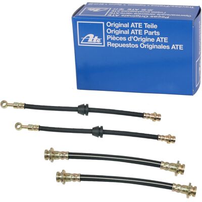 4xate Bremsschläuche Vorne+hinten Passend Für Chevrolet Kalos Aveo T200 T255: Bremsschlauch A.b.s.: Sl5806 Ate: 24524702053 Bosch: 1987481387 Brembo: 4xate Bremsschläuche Vorne+hinten Passend Für Chevrolet Kalos Aveo T200 T255: Bremsschlauch A.b.s.: Sl5806 Ate: 24524702053 Bosch: 1987481387 Brembo: