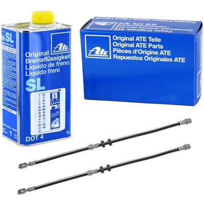2xate Bremsschlauch Va+1l Dot 4 Passend Für Seat Ibiza 3 Skoda Fabia 1 Vw Polo: Bremsschlauch A.b.s.: Sl5595 Aic: 73920 Ate: 24514305223 Automega: 120 2xate Bremsschlauch Va+1l Dot 4 Passend Für Seat Ibiza 3 Skoda Fabia 1 Vw Polo: Bremsschlauch A.b.s.: Sl5595 Aic: 73920 Ate: 24514305223 Automega: 120