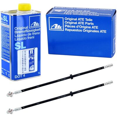 2xate Bremsschlauch Va+1l Ate Dot 4 Passend Für Audi A3 Skoda Octavia Vw Golf 4: Bremsschlauch A.b.s.: Sl4883 Aic: 73908 Ate: 24514304393 Automega: 12 2xate Bremsschlauch Va+1l Ate Dot 4 Passend Für Audi A3 Skoda Octavia Vw Golf 4: Bremsschlauch A.b.s.: Sl4883 Aic: 73908 Ate: 24514304393 Automega: 12