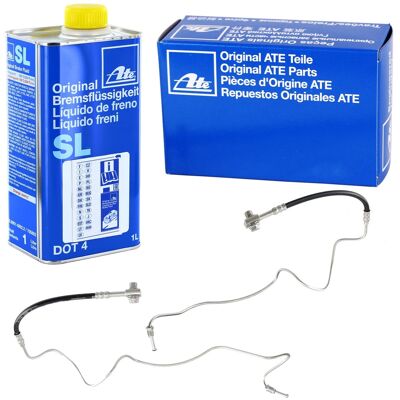 2xate Bremsschlauch Ha+1l Ate Dot 4 Passend Für Skoda Octavia 1 Vw Golf 4 Bora 1: Bremsschlauch A.b.s.: Sl5746 Aic: 51635 Aic: 73910 Ate: 24125300203 2xate Bremsschlauch Ha+1l Ate Dot 4 Passend Für Skoda Octavia 1 Vw Golf 4 Bora 1: Bremsschlauch A.b.s.: Sl5746 Aic: 51635 Aic: 73910 Ate: 24125300203