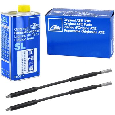 2xate Bbremsschlauch Vorne+1l Ate Dot 4 Passend Für Mercedes W220 S211 C219: Bremsschlauch A.b.s.: Sl5587 Aic: 73900 Ate: 24512303803 Bogap: C3124102 2xate Bbremsschlauch Vorne+1l Ate Dot 4 Passend Für Mercedes W220 S211 C219: Bremsschlauch A.b.s.: Sl5587 Aic: 73900 Ate: 24512303803 Bogap: C3124102