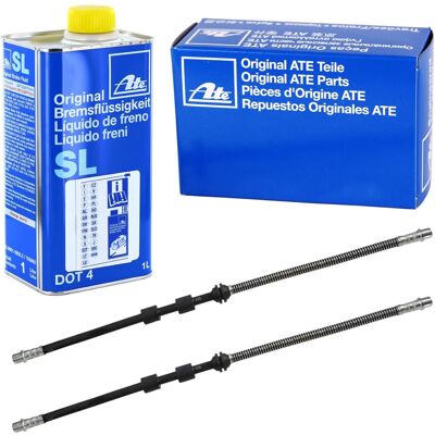 2xate Bremsschlauch Vorne+1l Ate Sl Dot 4 Passend Für Vw Touareg 7p5 Audi Q7 4lb: Bremsschlauch A.b.s.: Sl5718 Ate: 24523705153 Automega: 120026610 Bo 2xate Bremsschlauch Vorne+1l Ate Sl Dot 4 Passend Für Vw Touareg 7p5 Audi Q7 4lb: Bremsschlauch A.b.s.: Sl5718 Ate: 24523705153 Automega: 120026610 Bo