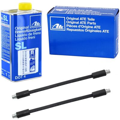 2x Ate Bremsschlauch Vorne + 1l Dot 4 Passend Für Audi A4 A6 Superb Vw Passat 3b: Bremsschlauch Skoda: 3u0611707 Skoda: 8d0611707b Skoda: 8d0611707d V 2x Ate Bremsschlauch Vorne + 1l Dot 4 Passend Für Audi A4 A6 Superb Vw Passat 3b: Bremsschlauch Skoda: 3u0611707 Skoda: 8d0611707b Skoda: 8d0611707d V