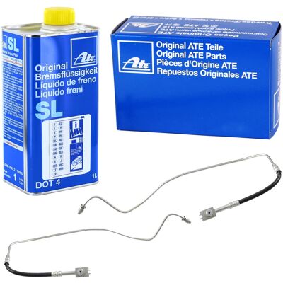 2xate Bremsschlauch Hinten+1l Ate Sl Dot 4 Passend Für Vw Passat Skoda Suberb 1: Bremsschlauch A.b.s.: Sl5814 Aic: 51669 Ate: 24125300303 Bogap: A3124 2xate Bremsschlauch Hinten+1l Ate Sl Dot 4 Passend Für Vw Passat Skoda Suberb 1: Bremsschlauch A.b.s.: Sl5814 Aic: 51669 Ate: 24125300303 Bogap: A3124
