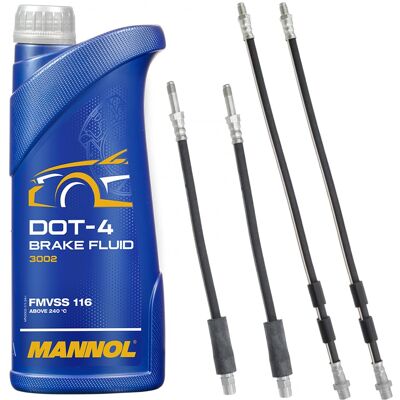 Hausmarke 4xbremsschlauch Hinterachse+1l Mannol Dot 4 Passend Für Bmw 5er (e39) Touring: Bremsschlauch Bmw: 34301165190 A.b.s.: Sl4932 Ate: 83611302763 Bosch: 1 Hausmarke 4xbremsschlauch Hinterachse+1l Mannol Dot 4 Passend Für Bmw 5er (e39) Touring: Bremsschlauch Bmw: 34301165190 A.b.s.: Sl4932 Ate: 83611302763 Bosch: 1