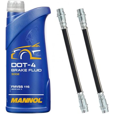 Hausmarke 2xbremsschlauch Hinten+1l Mannol Dot 4 Passend Für Renault Twingo Clio Thalia: Bremsschlauch A.b.s.: Sl5208 Aic: 73879 Ate: 24523901653 Bosch: 1987476 Hausmarke 2xbremsschlauch Hinten+1l Mannol Dot 4 Passend Für Renault Twingo Clio Thalia: Bremsschlauch A.b.s.: Sl5208 Aic: 73879 Ate: 24523901653 Bosch: 1987476