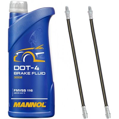 Hausmarke 2xbremsschlauch Hinterachse+1l Mannol Dot 4 Passend Für Mercedes M-klasse W163: Bremsschlauch A.b.s.: Sl5680 Ate: 24510103003 Bogap: C3124106 Bosch: 1 Hausmarke 2xbremsschlauch Hinterachse+1l Mannol Dot 4 Passend Für Mercedes M-klasse W163: Bremsschlauch A.b.s.: Sl5680 Ate: 24510103003 Bogap: C3124106 Bosch: 1