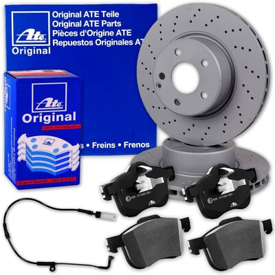 Ate Bremsscheiben + Beläge Vorne Passend Für Bmw 5er M5 E60 E61 + 6er M6 E63 E64: Bremsscheibe Bmw: 34112282806 A.b.s.: 18055 Ate: 24013601162 Car: 24 Ate Bremsscheiben + Beläge Vorne Passend Für Bmw 5er M5 E60 E61 + 6er M6 E63 E64: Bremsscheibe Bmw: 34112282806 A.b.s.: 18055 Ate: 24013601162 Car: 24