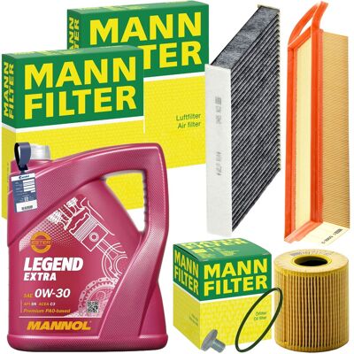 MANN-FILTER Mann Inspektionspaket+mannol 0w30 Öl Passend Für Citroën C3 Peugeot 308 95-120ps: Luftfilter 1a First Automotive: A63504 1a First Automotive: A63512 A MANN-FILTER Mann Inspektionspaket+mannol 0w30 Öl Passend Für Citroën C3 Peugeot 308 95-120ps: Luftfilter 1a First Automotive: A63504 1a First Automotive: A63512 A