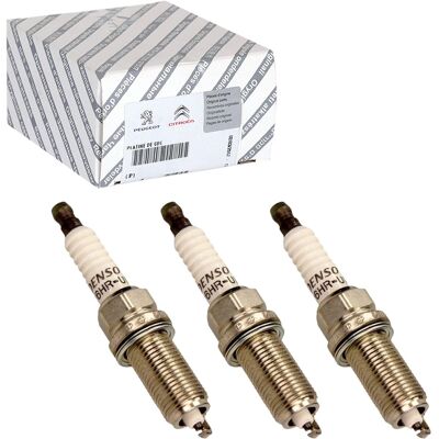 3xoriginal Psa Zündkerze Passend Für 1.0 Citroen C1 Peugeot 107: Zündkerze Bosch: 0242230607 Champion: Oe035t10 Citroën: 5960l2 Denso: K16hru11 Ds: 59 3xoriginal Psa Zündkerze Passend Für 1.0 Citroen C1 Peugeot 107: Zündkerze Bosch: 0242230607 Champion: Oe035t10 Citroën: 5960l2 Denso: K16hru11 Ds: 59
