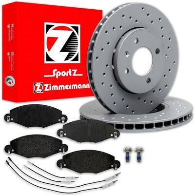 Zimmermann Sport Bremsscheiben 288mm + Beläge Vorne Für Citroen C5 Limo Break: Bremsbelagsatz, Scheibenbremse A.b.s.: 37285 Ap Xenergy: X41212 Ashika: Zimmermann Sport Bremsscheiben 288mm + Beläge Vorne Für Citroen C5 Limo Break: Bremsbelagsatz, Scheibenbremse A.b.s.: 37285 Ap Xenergy: X41212 Ashika: