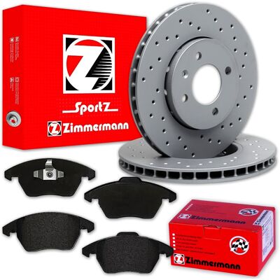 Zimmermann Sport Bremsscheiben + Beläge Vorne Für Peugeot 307 207 + Citroen C4: Bremsbelagsatz, Scheibenbremse A.b.s.: 35040 A.b.s.: 37008 A.b.s.: 374 Zimmermann Sport Bremsscheiben + Beläge Vorne Für Peugeot 307 207 + Citroen C4: Bremsbelagsatz, Scheibenbremse A.b.s.: 35040 A.b.s.: 37008 A.b.s.: 374