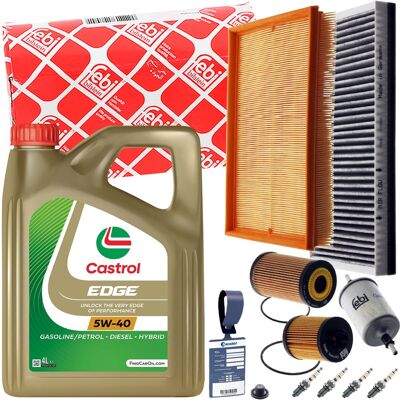 Febi Inspektionspaket+castrol Edge 5w40 Für Opel Corsa C D Combo 80+90 Ps: Teilesatz, Inspektion Febi Bilstein: 37493 Febi Bilstein: 38223 Febi Bilste Febi Inspektionspaket+castrol Edge 5w40 Für Opel Corsa C D Combo 80+90 Ps: Teilesatz, Inspektion Febi Bilstein: 37493 Febi Bilstein: 38223 Febi Bilste
