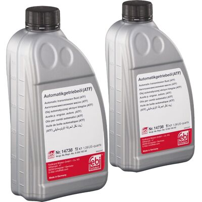 Febi Bilstein 2l Febi Automatik Automatiköl Getriebeöl Automatikgetriebeöl Atf Öl 14738: Febi 14738 Febi Bilstein 2l Febi Automatik Automatiköl Getriebeöl Automatikgetriebeöl Atf Öl 14738: Febi 14738